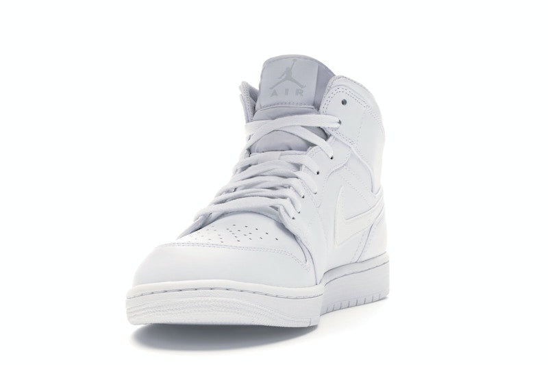 Jordan 1 Mid White/Pure Platinum
