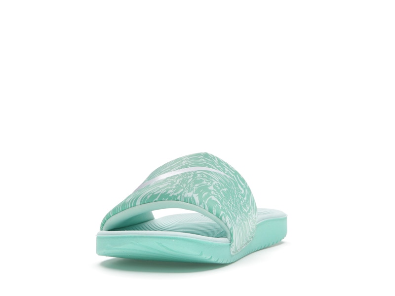 Nike Kawa Slide Print Emerald Rise (GS)