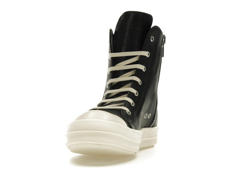 Rick Owens Lido High Sneaks Black Milk