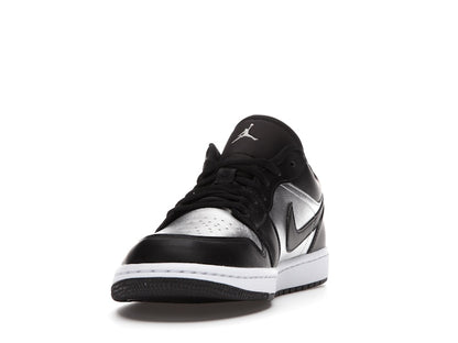 Jordan 1 Low SE Black Metallic Silver (Women's)