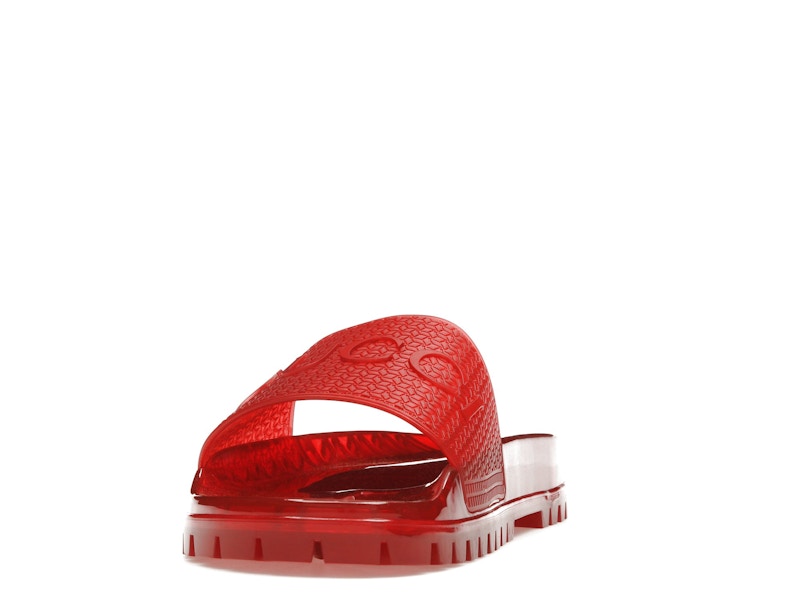 adidas x Gucci Adilette Slide Red
