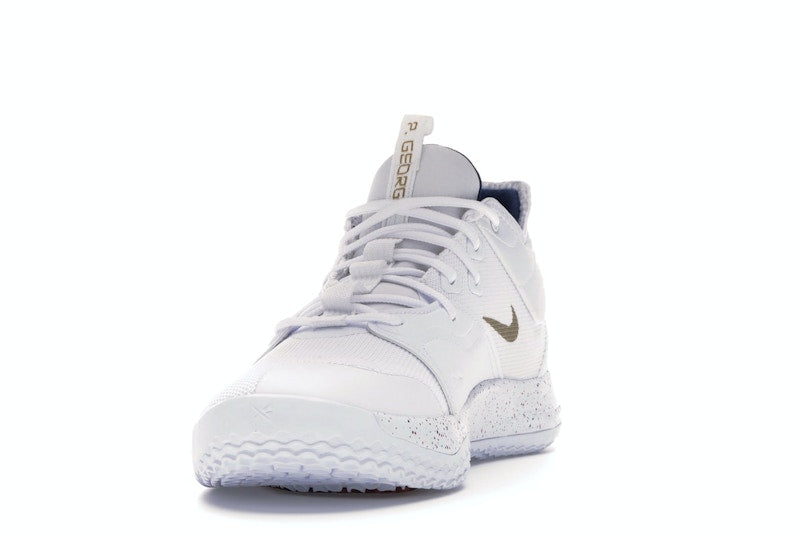 Nike PG 3 White Gold Navy
