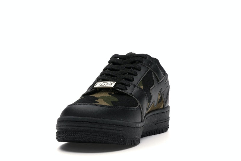 Bape 1st Camo Bape Sta Low Black