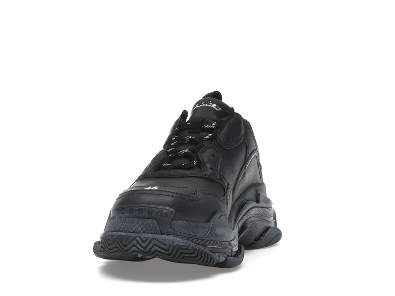 Balenciaga Triple S Black White Graffiti