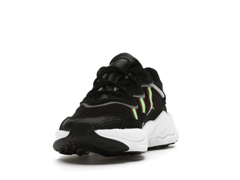 adidas Ozweego Core Black Solar Green (GS)