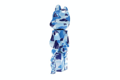 Bearbrick A Bathing Ape ABC Camo 100% & 400% Set Blue