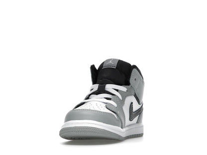 Jordan 1 Mid Light Smoke Grey (2022) (TD)