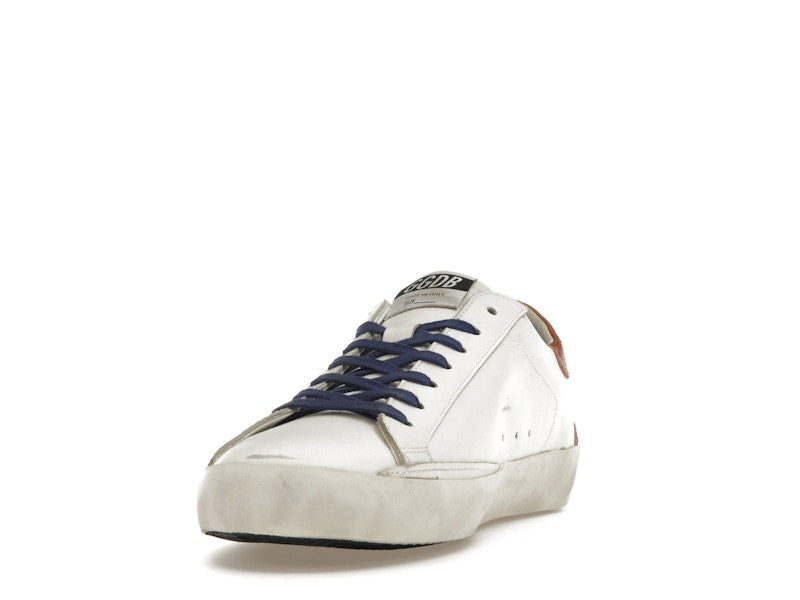 Golden Goose Super-Star White Ice Brown Blue
