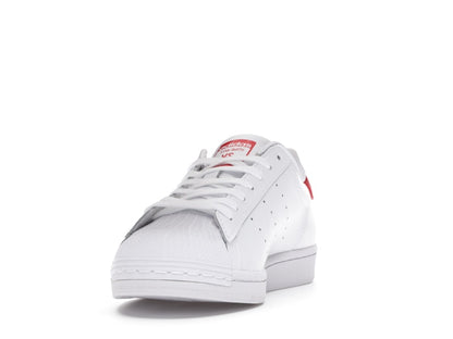 adidas Superstan White Scarlet