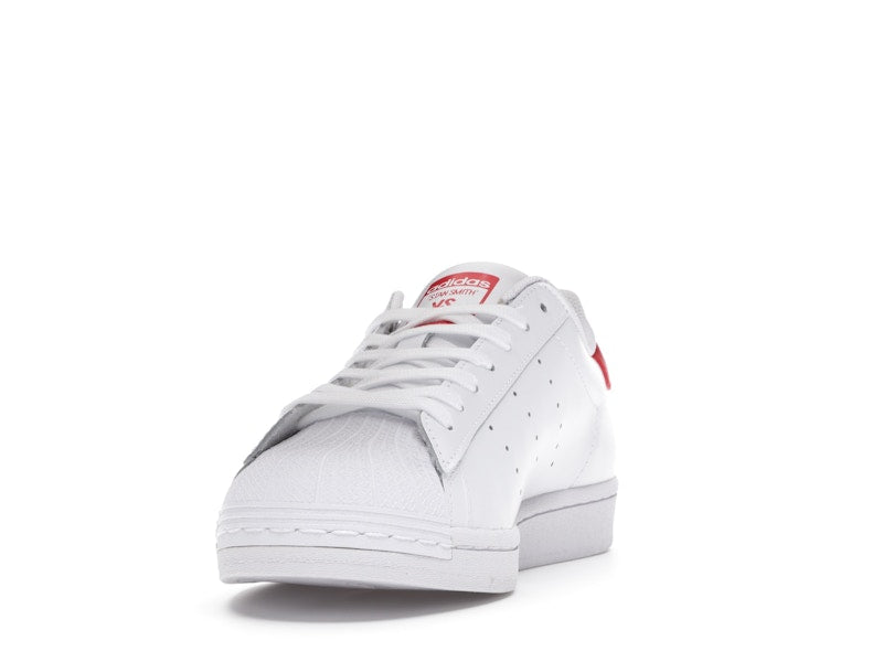 adidas Superstan White Scarlet