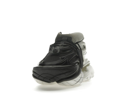 Balmain Unicorn Low-Top White Black Gradiant
