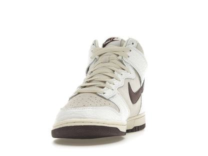 Nike Dunk High Light Orewood Brown Burgundy Crush (Women's)