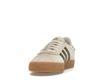 adidas Gazelle ADV Ecru Tint Focus Olive