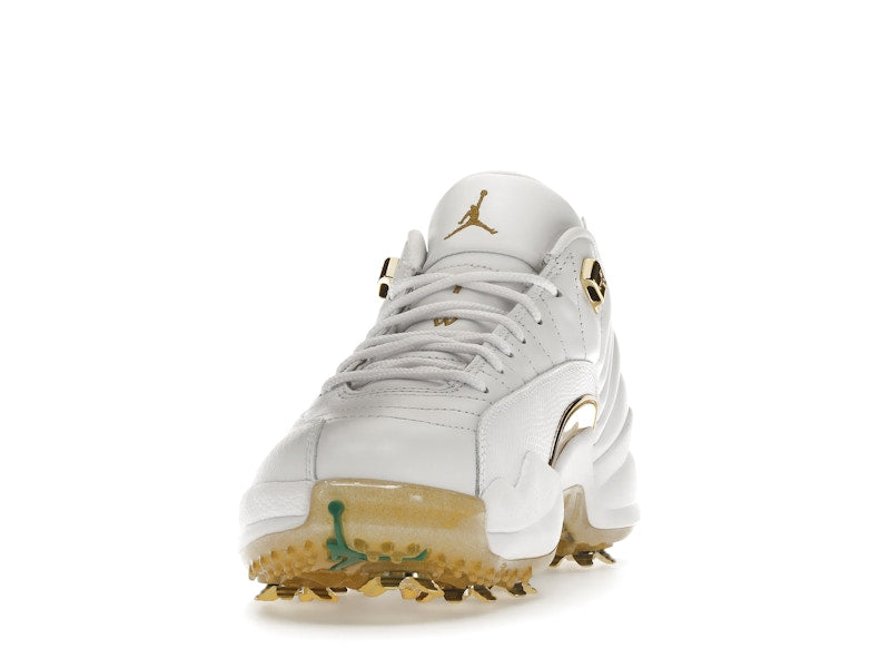 Jordan 12 Golf Metallic Gold