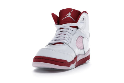 Jordan 5 Retro White Pink Red (PS)