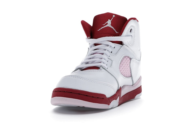 Jordan 5 Retro White Pink Red (PS)