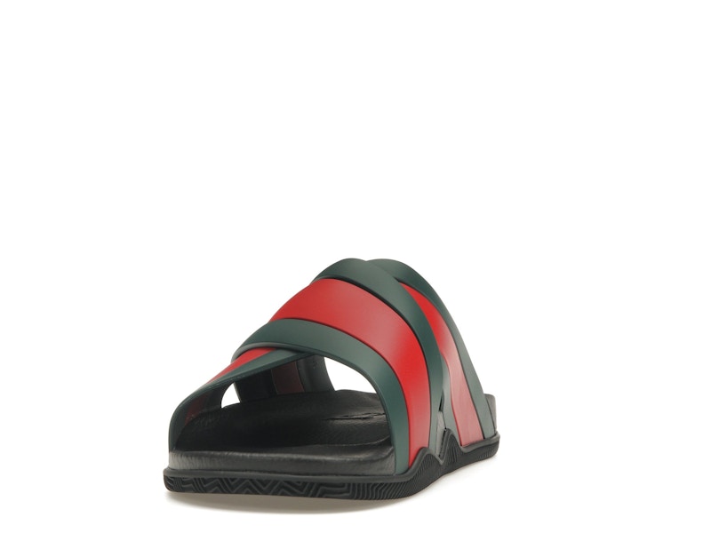 Gucci Web Slide Black Rubber