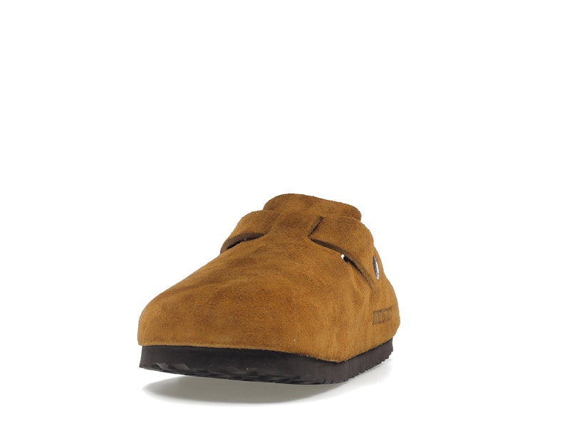 Birkenstock Boston Soft Footbed Suede Mink