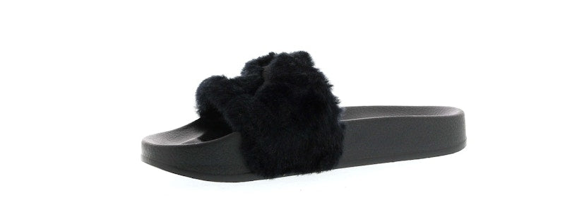 Puma Fur Slide Fur Slide Black (Women's)
