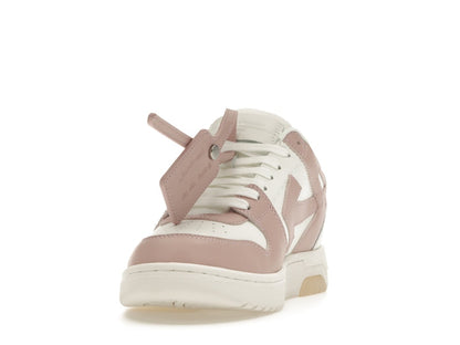 OFF-WHITE Out Of Office "OOO" Low Tops White Pink (Women's)