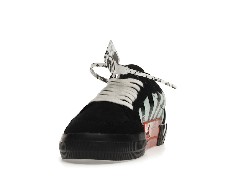 OFF-WHITE Vulc Low Black Blue Arrow