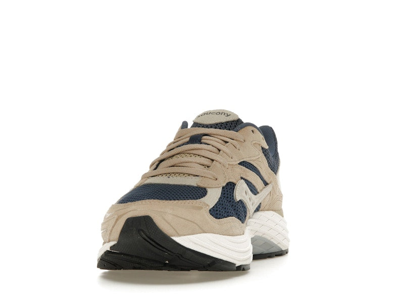 Saucony ProGrid Omni 9 Premium Beige Navy Blue