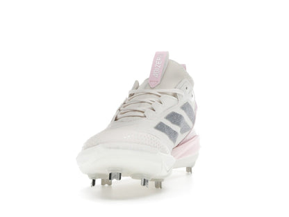 adidas Adizero Instinct+ 2.0 Chalk White Silver Metallic Clear Pink (Women's)