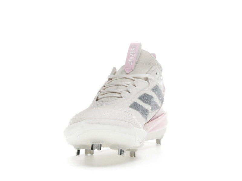 adidas Adizero Instinct+ 2.0 Chalk White Silver Metallic Clear Pink (Women's)
