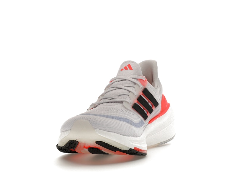 adidas Ultra Boost Light White Black Solar Red