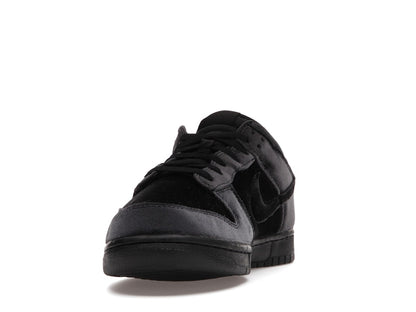 Nike Dunk Low Dover Street Market Triple Black Velvet