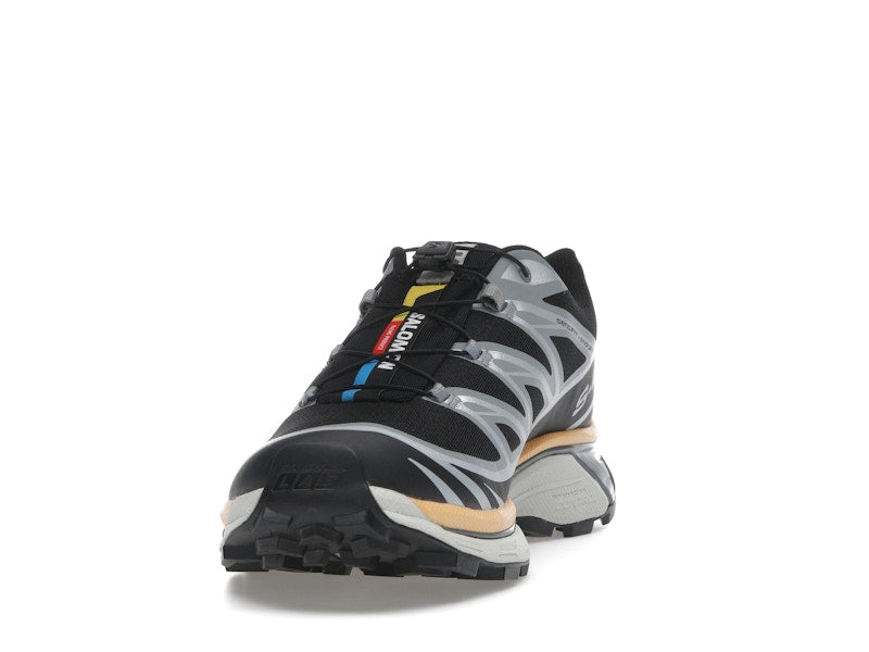 Salomon XT-6 Black Footwear Silver Warm Apricot