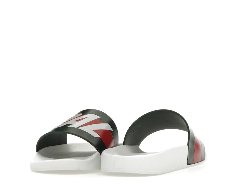 Palace x Gucci Logo Web Slide Sandal White