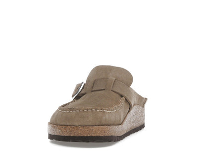 Birkenstock Buckley Suede Gray Taupe
