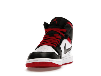 Jordan 1 Mid Gym Red Black Toe