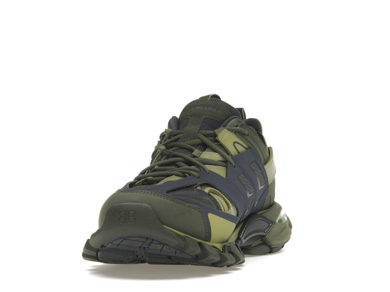 Balenciaga Track Green Navy Yellow