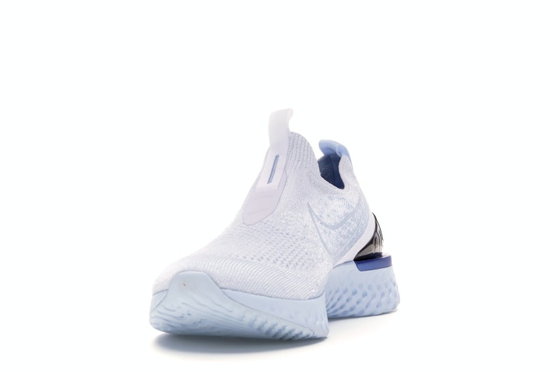 Nike Epic Phantom React Flyknit White Hydrogen Blue (Women's)