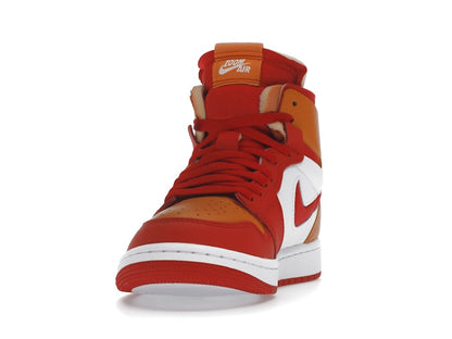Jordan 1 High Zoom Air CMFT Fire Red Hot Curry (Women's)