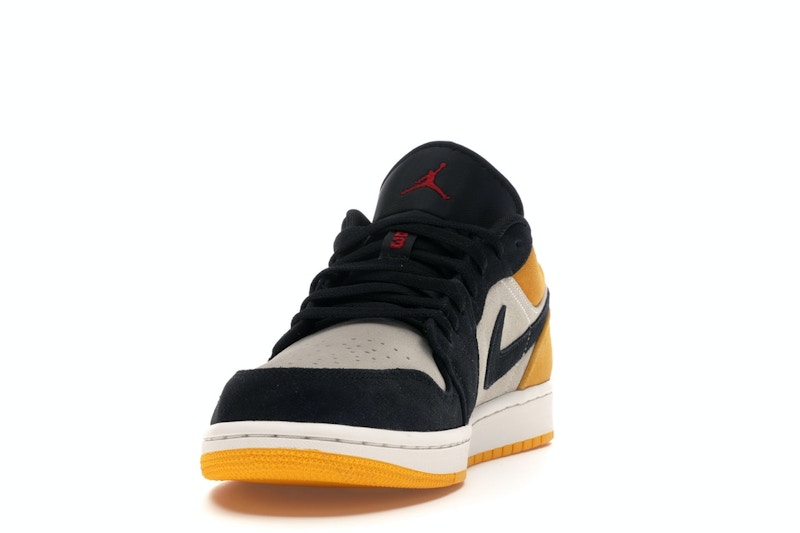 Jordan 1 Low Sail University Gold Black
