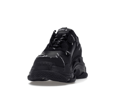 Balenciaga Triple S Black Logo (Women's)