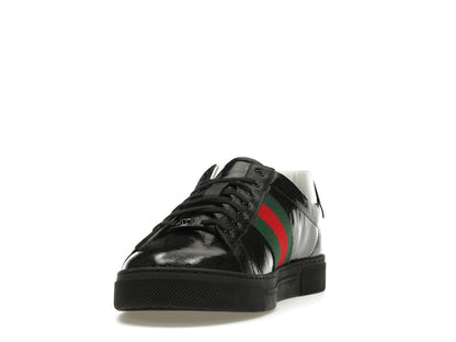 Gucci Ace GG Crystal Canvas Black