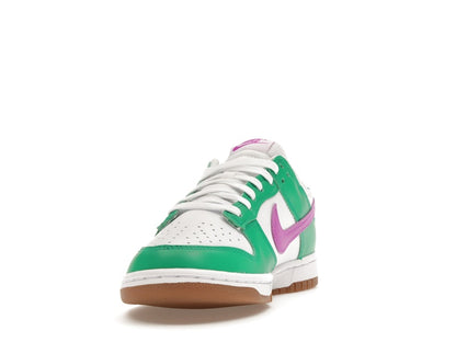 Nike Dunk Low White Stadium Green Fuchsia (Women's)
