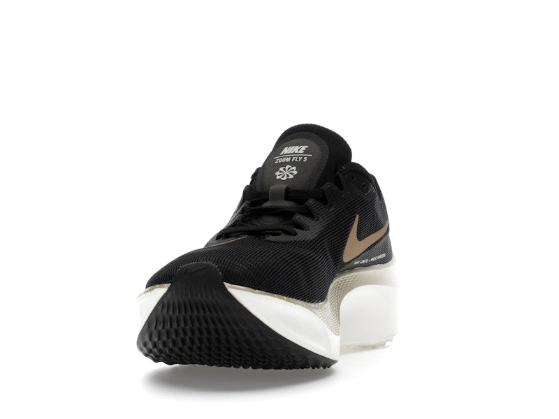 Nike Zoom Fly 5 Black Metallic Gold Grain