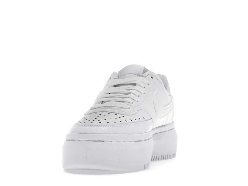 Nike Court Vision Alta Low Triple White (Women's)