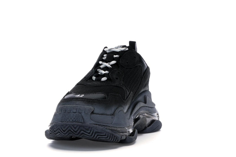 Balenciaga Triple S Clear Sole Black