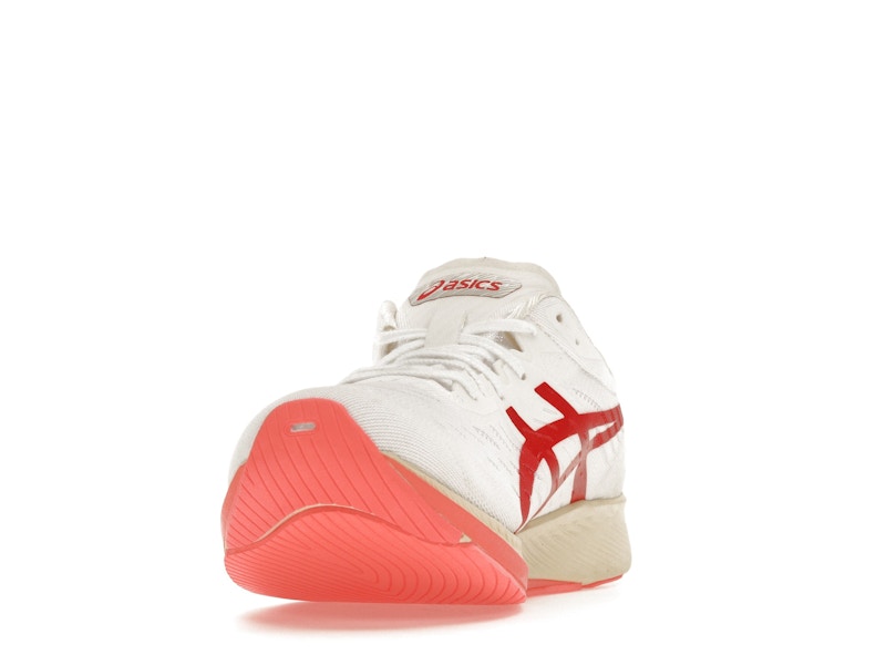 ASICS Metaracer White Sunrise Red