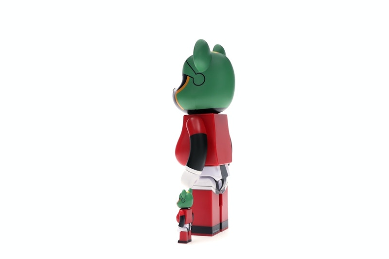 Bearbrick Marvin The Martian 100% & 400% Set Black/Red