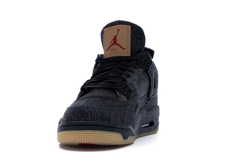 Jordan 4 Retro Levi's Black (Blank Tag)