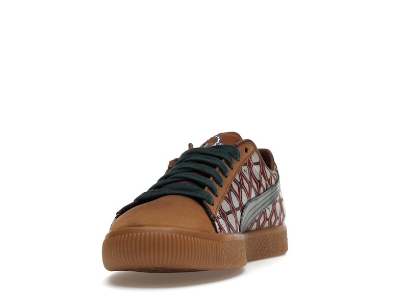 Puma Clyde Tassle Dapper Dan Frair Brown