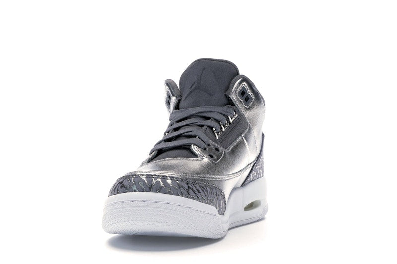 Jordan 3 Retro Premium Heiress Metallic Silver (GS)