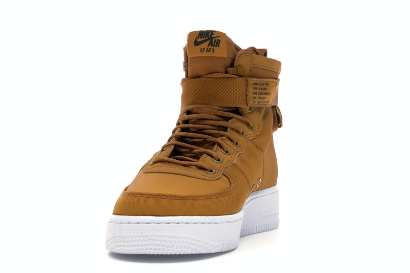 Nike SF Air Force 1 Mid Desert Ochre